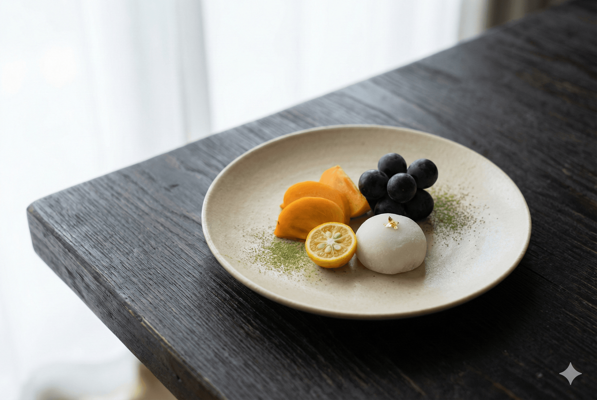 Dessert presentation